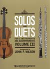 Solos and Duets for C Instruments Vol. 3 cover Thumbnail